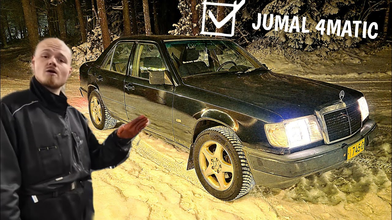 Onko Suomen ainut ? w124 300D 4matic manuaali