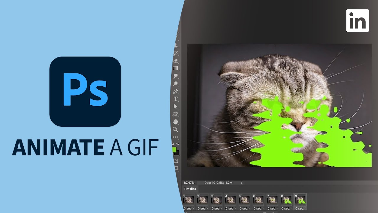 Photoshop Tutorial - ANIMATE a GIF