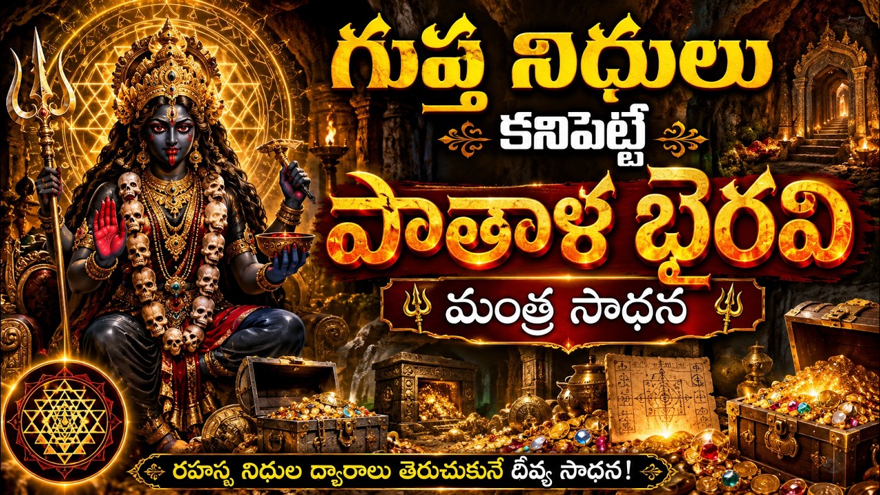పాతాళ భైరవి మంత్ర సాధన 