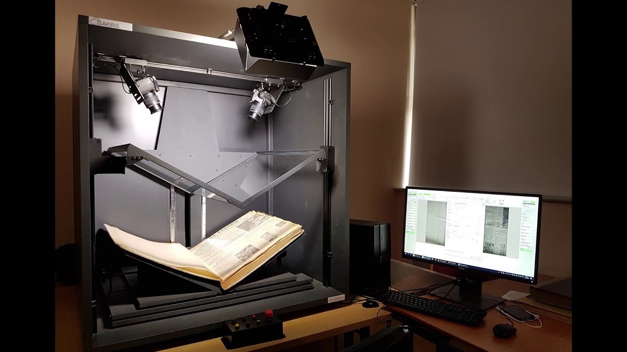 BOOK SCANNER A2 TSAKIRISTECH (English)