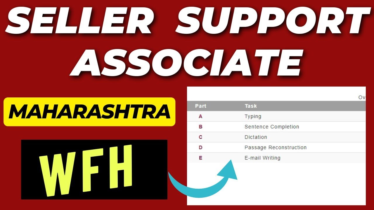 Seller Support Associate Amazon Test  | Maharashtra Amazon Interview Questions And Answers