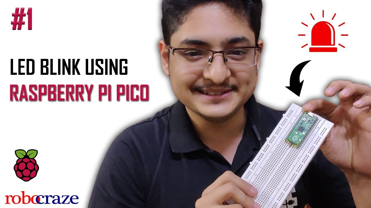 Raspberry Pi Pico с использованием MicroPython — Урок №1: Мигание светодиода (цифровые выходы)