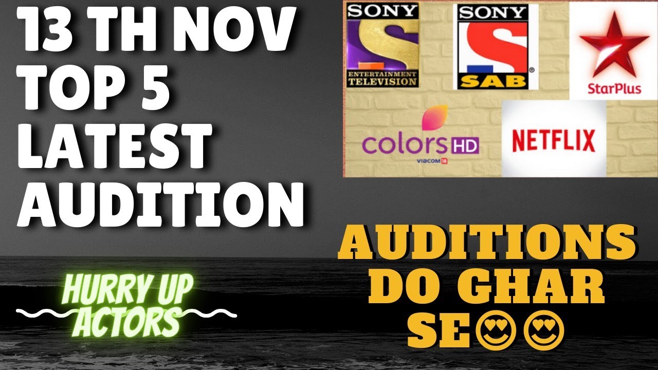 Top 5 Webseries Audition Casting Calls | All India Auditions