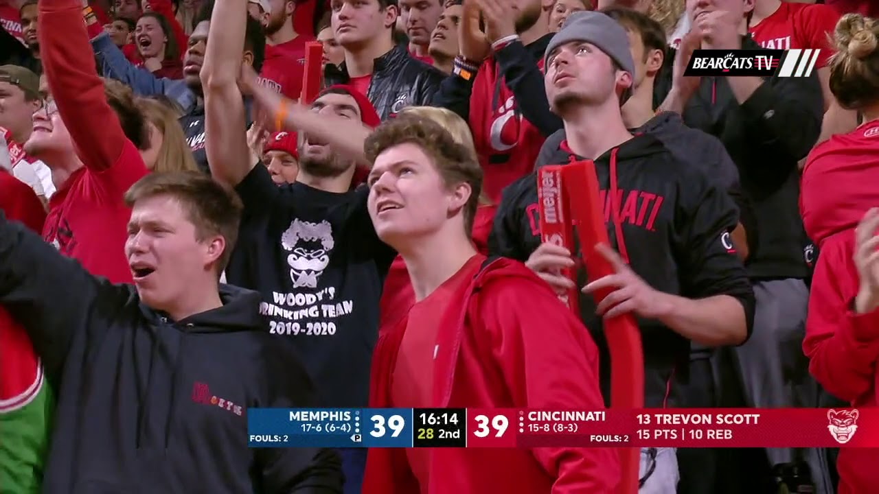 Men's Basketball Highlights: Cincinnati 92, Memphis 86 (OT)(Courtesy ESPN)