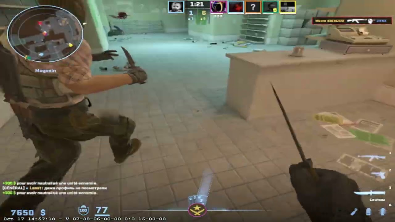 clicking heads