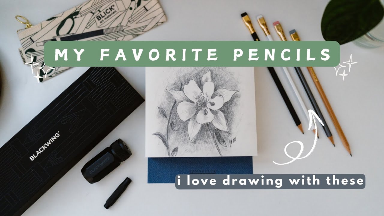 Blick Unboxing | Sketching with Blackwing's Pencil Essentials Set