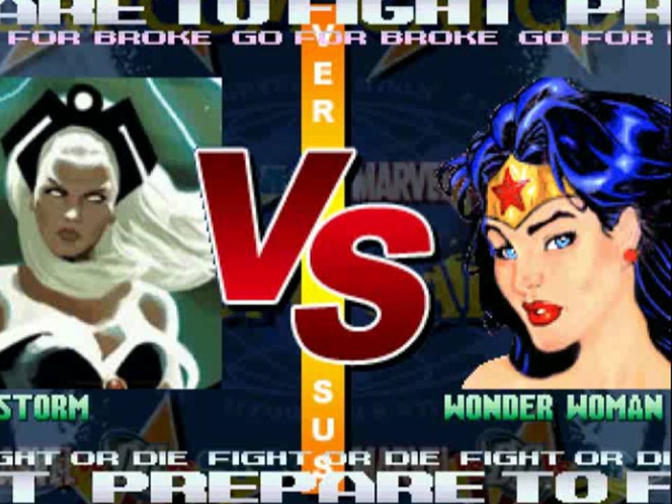 Storm VS Wonder woman