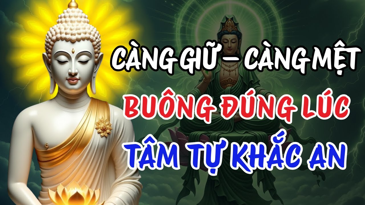 Lời Phật Dạy Về Buông Xả – Con Đường Ngắn Nhất Để Tâm Được An | Nghe Để Lòng Nhẹ Lại