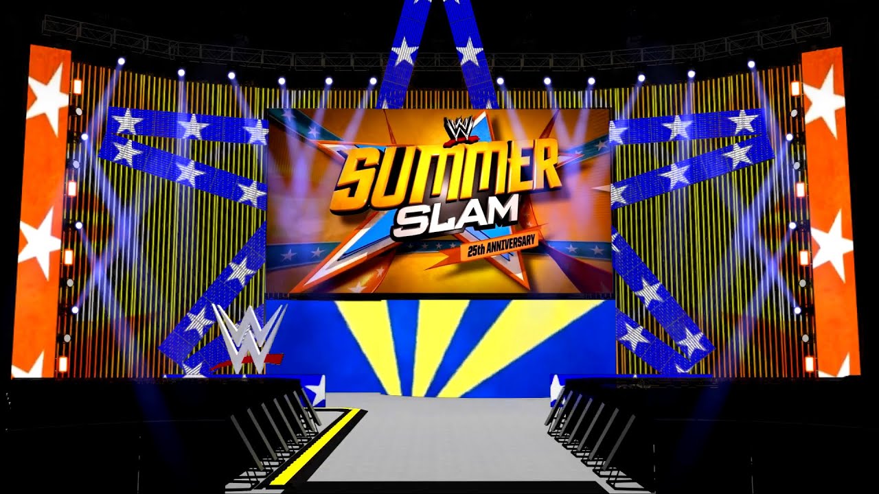 WWE SummerSlam 2022 Opening Pyro Animation • FULL HD