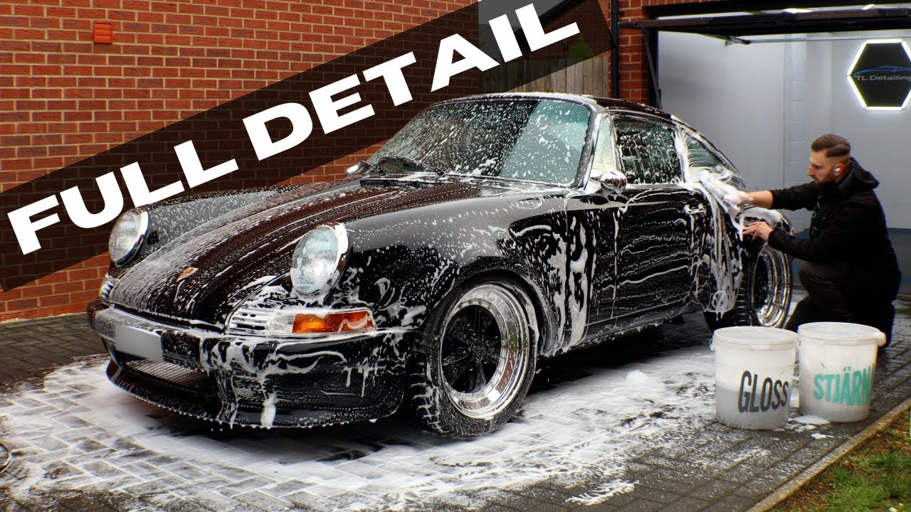 Porsche 911 (964) - Full exterior wash, polish & coating - ASMR Detailing