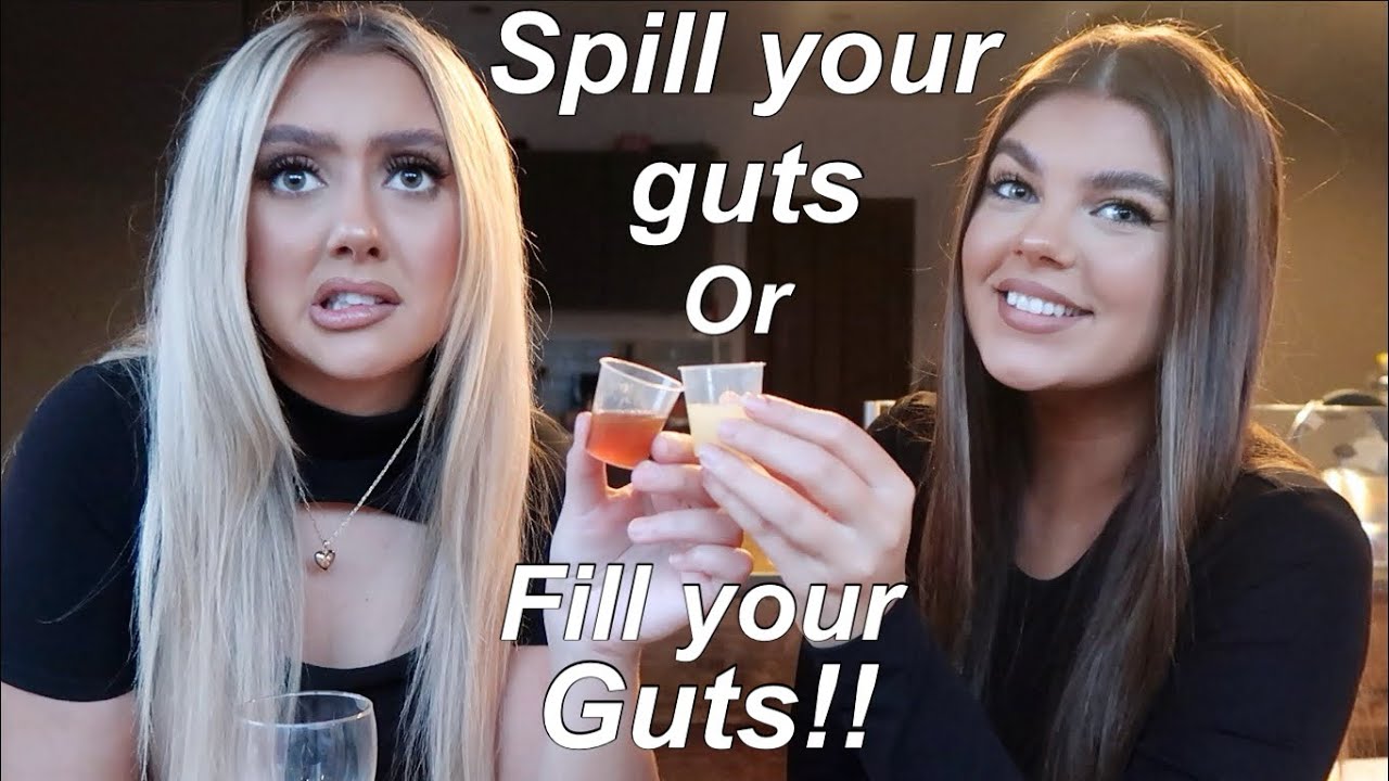 SPILL YOUR GUTS OR FILL YOUR GUTS! *aka spilling too much*
