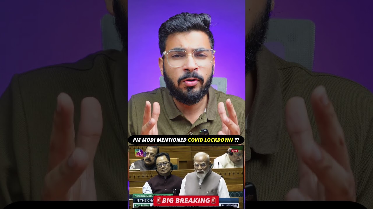Pm Modi Mentioned Covid Lockdown?? In Speech #pmmodi