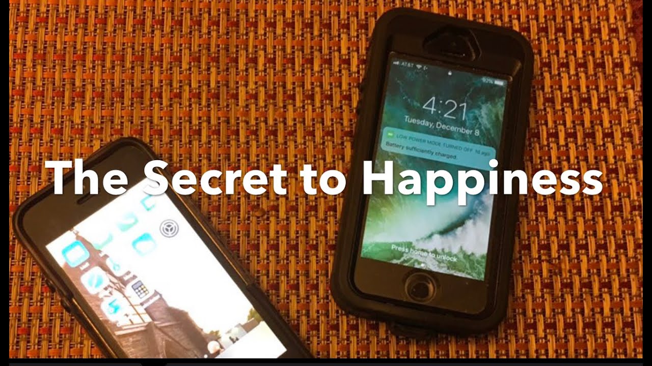 Vocation the secret to happiness