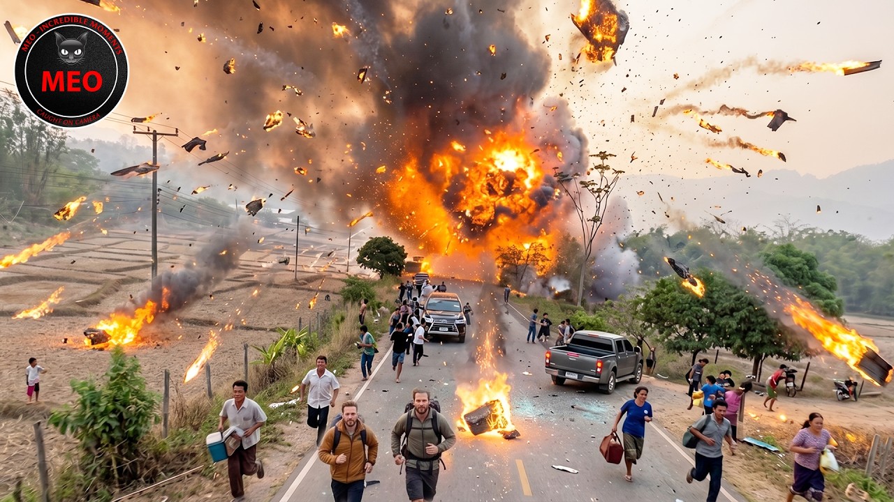 Moments Filmed Seconds Before Disasters | Incredible Moments Caught on Camera | BEST OF MONTH (P68)