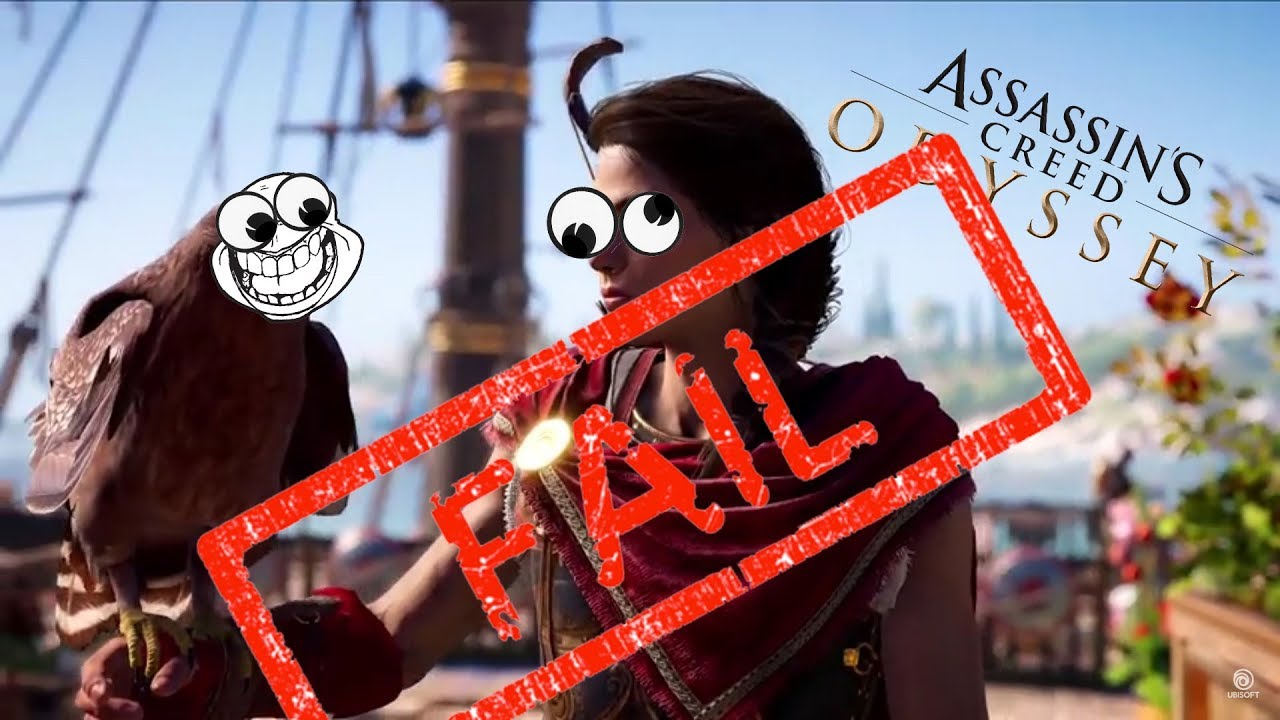 ASSASSIN'S CREED ODYSSEY FAILS BUGS & FUNNY MOMENTS
