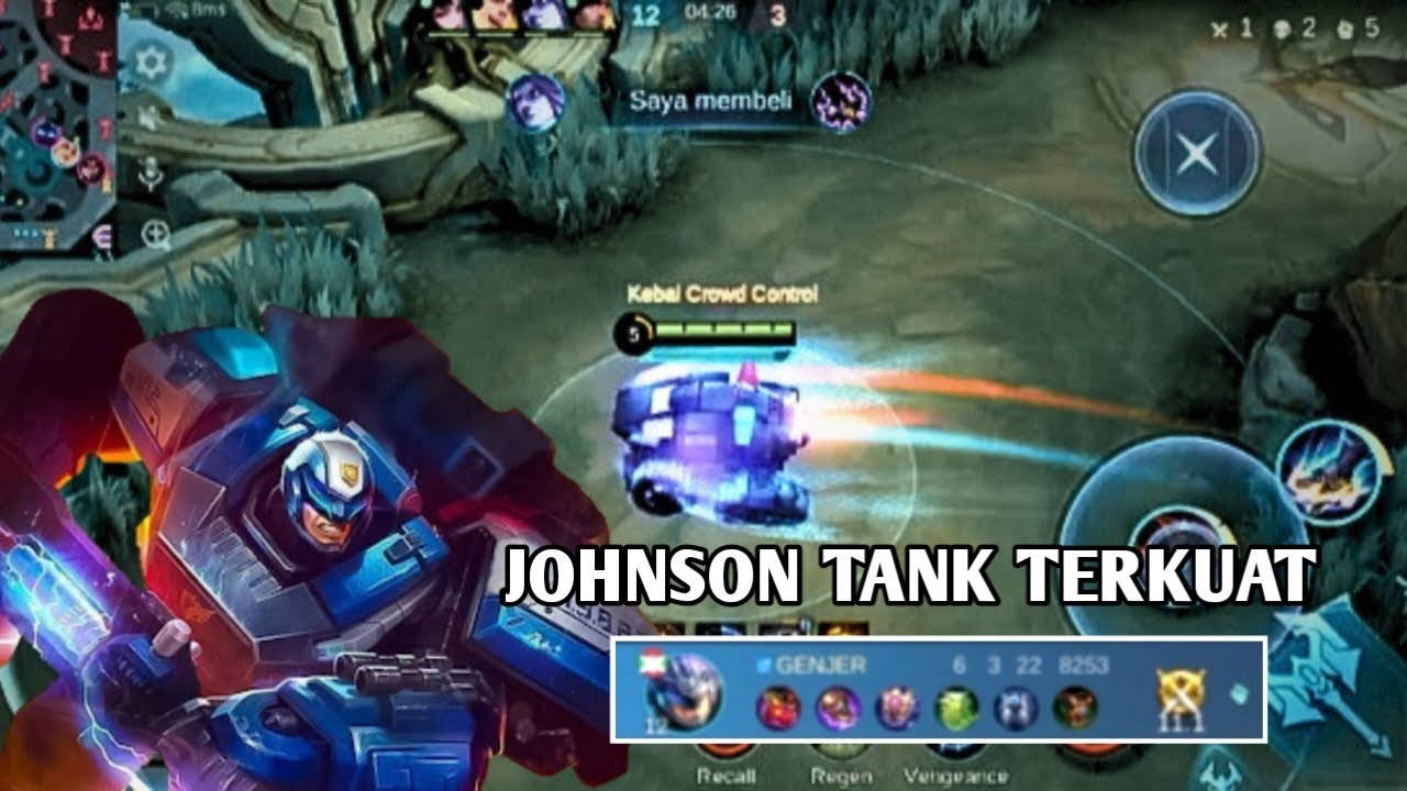 Johnson Tank Terkuat ❗Build Johnson Terkuat 2025 Auto Win