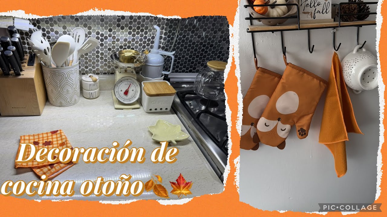 Decoración de COCINA EN OTOÑO 🍁 🍂 Y ÁREA DE CAFÉ ☕️ OTOÑAL🍂🍁2025
