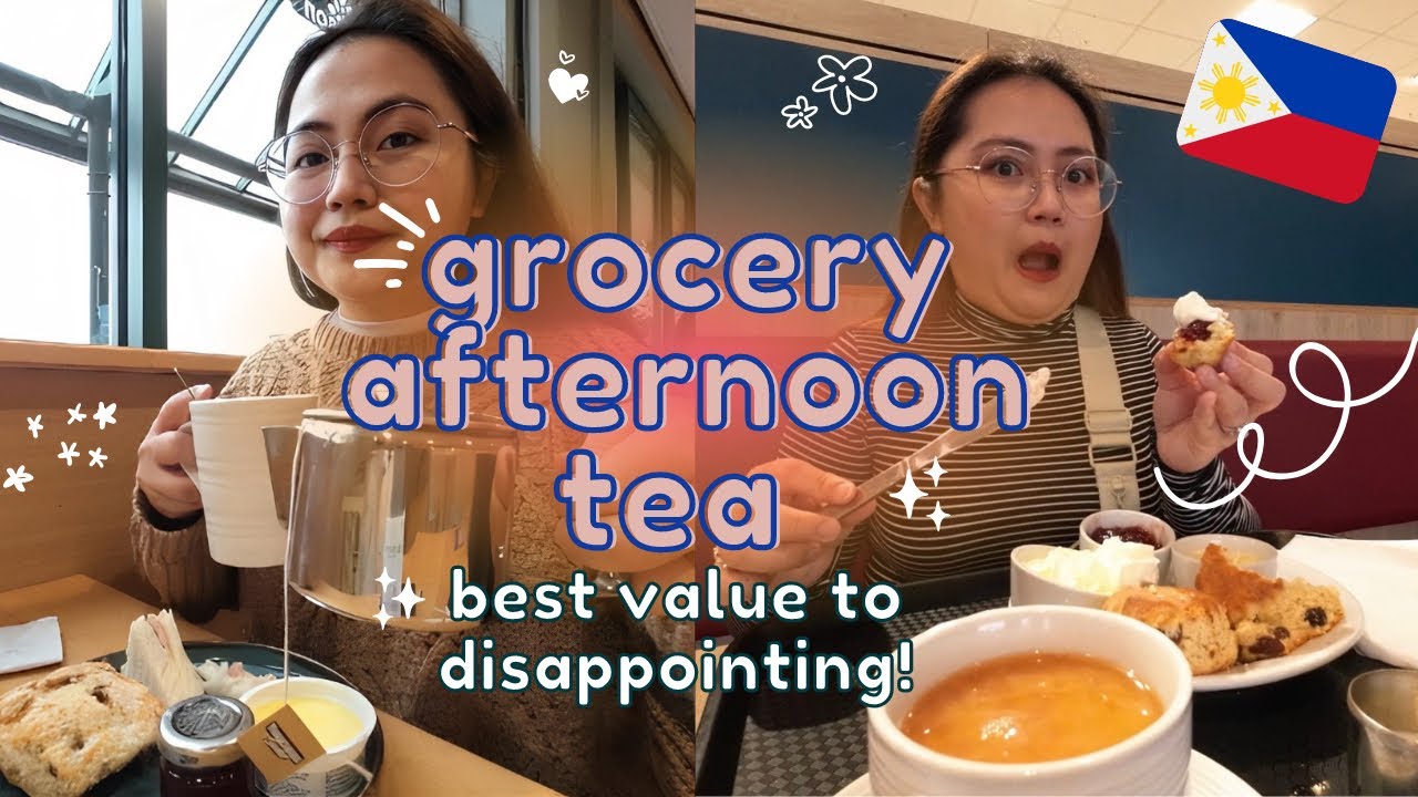 TRYING GROCERY CAFES: Afternoon Tea for One [Tesco, M&S, Waitrose, Morrison’s, Home Bargains]