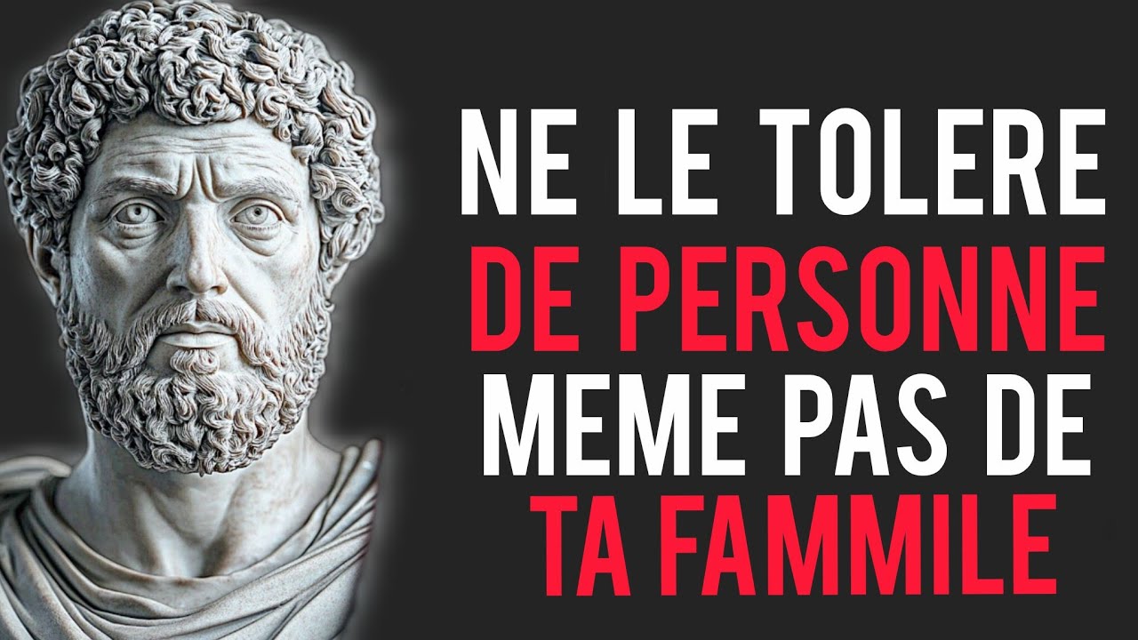 ⭐SIX COMPORTEMENTS INACCEPTABLES À NE JAMAIS TOLÉRER — STOÏCISME
