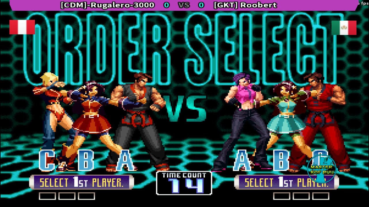 KOF 2002- LA MEJOR ATHENA HUMILLA A RUGALERO 
