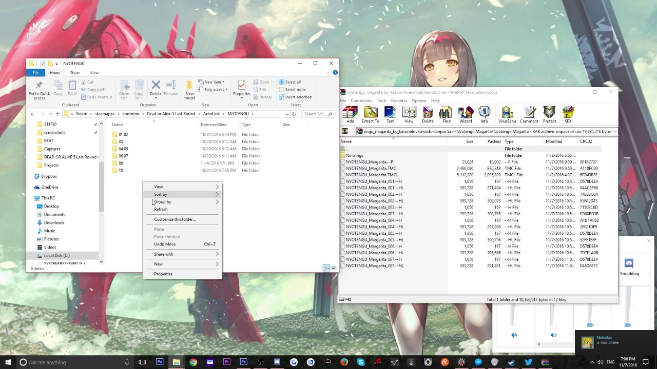DOA5LR-Modding: Autolink Tool 2.60 - Installing Costumes + Test