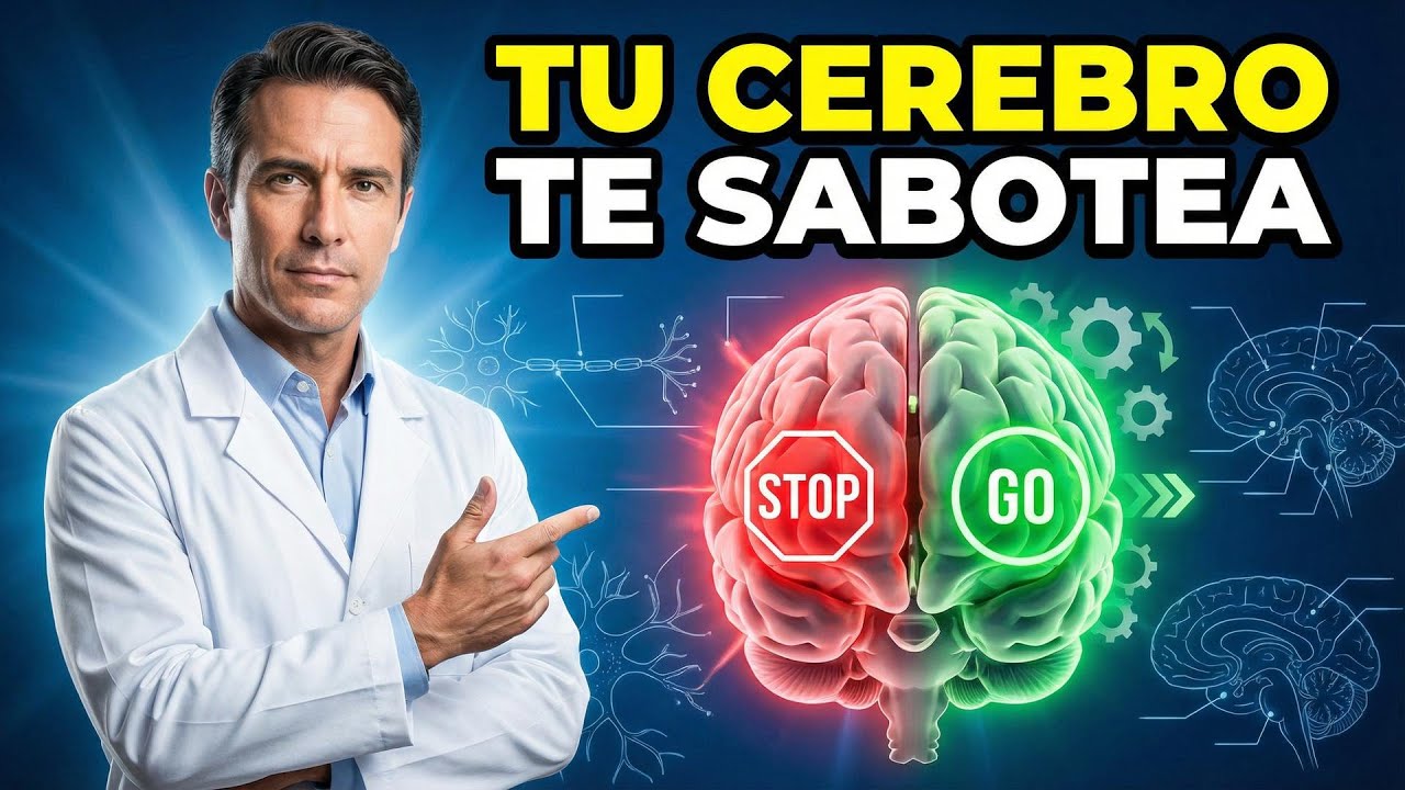 Tu cerebro te sabotea: El descubrimiento médico que lo cambia todo