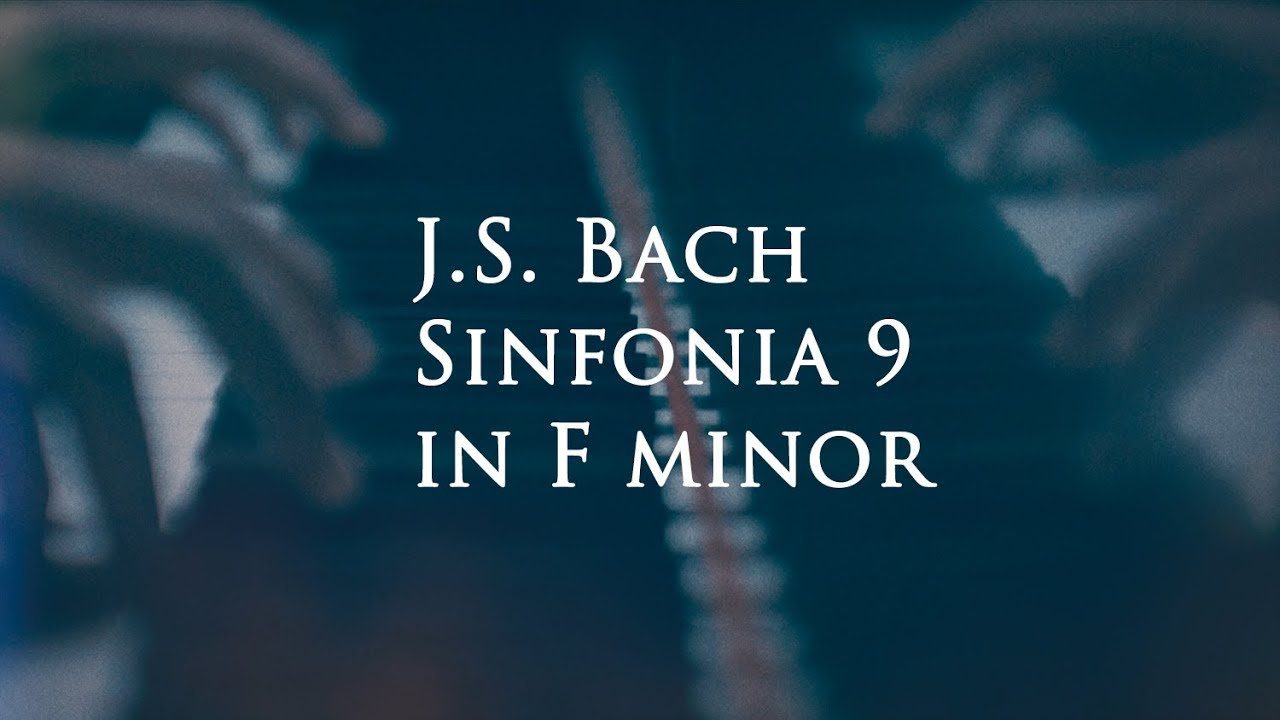 J.S. Bach Sinfonia 9 in F Minor BWV 795 on Piano
