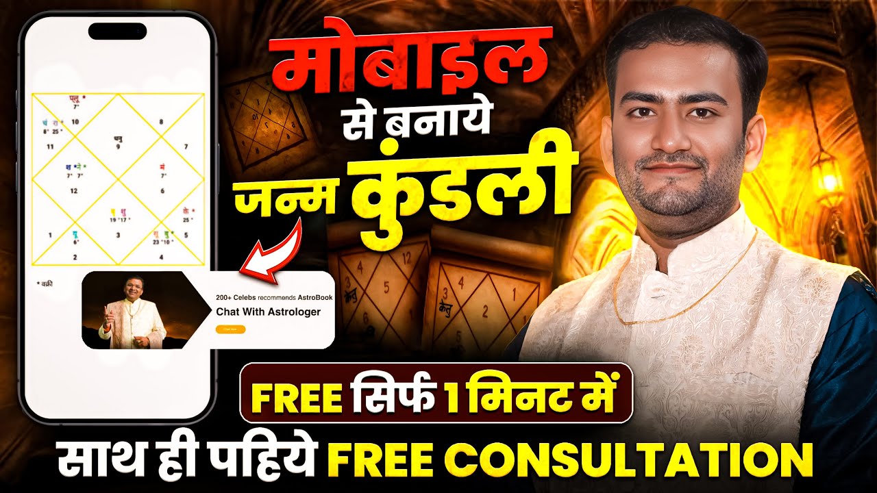 जन्म कुंडली online 1 minute में कैसे निकाले | Free Consultation | Janam Kundali Kaise Banaye