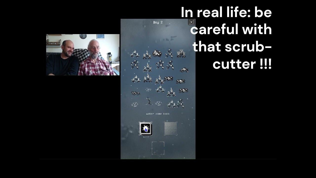 A wetland restoration strategy game