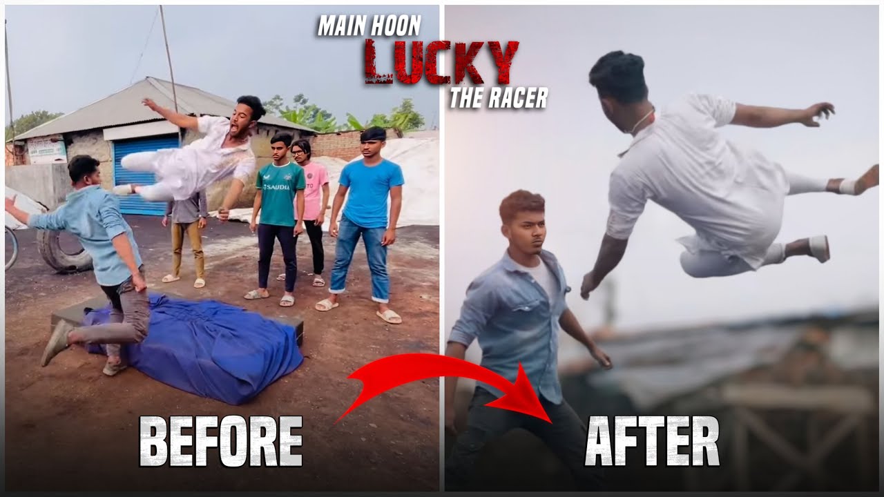 Before and After | Hindi movie action | Allu arjun film | Sufiyan khan new action | Tiger race