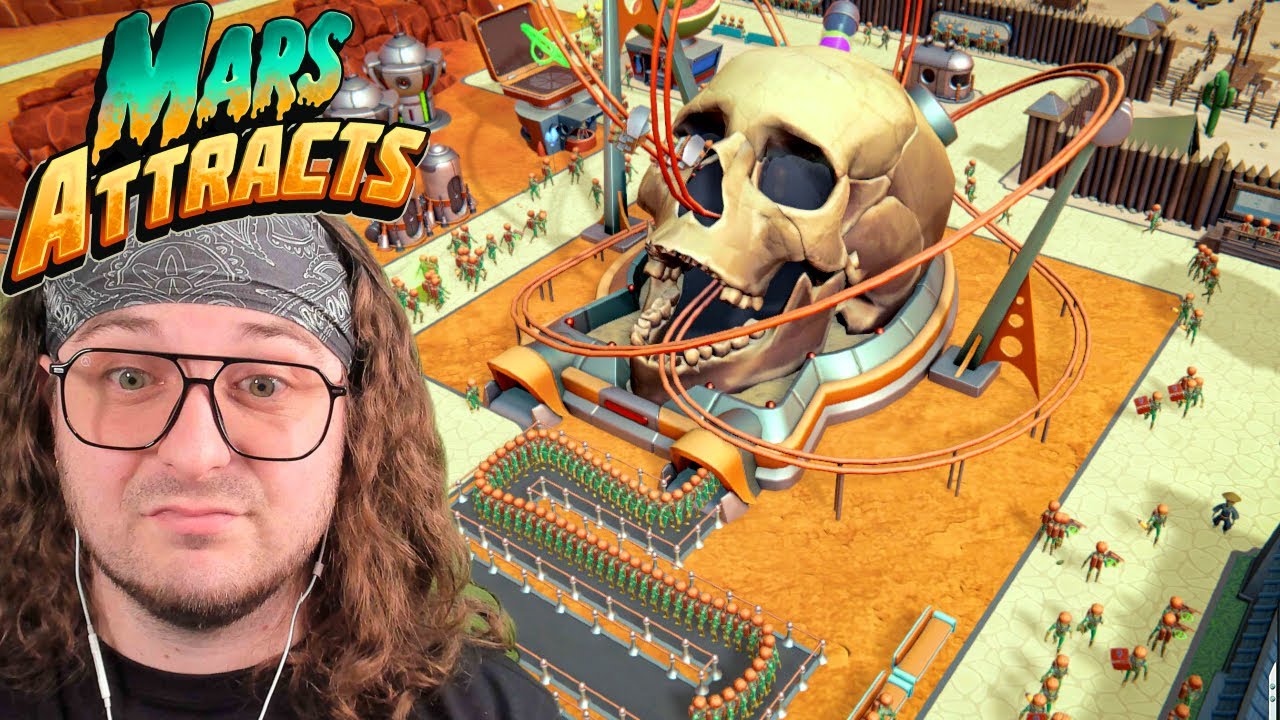 Opening My Own Theme Park On Mars! (Mars Attracts)