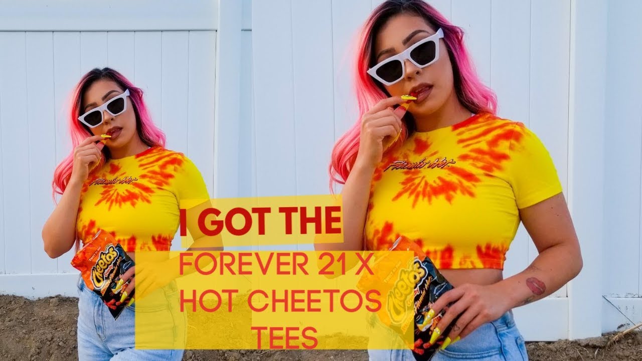 I GOT FOREVER 21 X HOT CHEETOS TEES!!