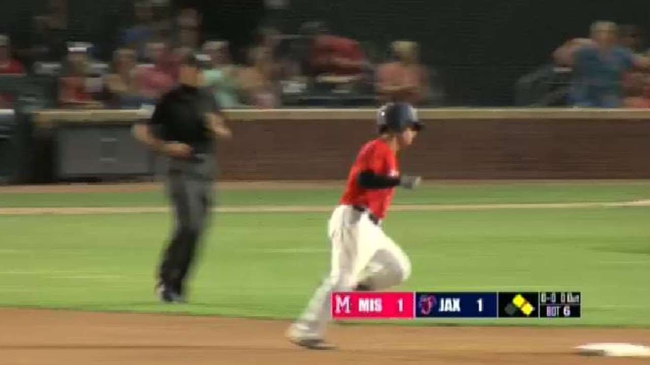 Brigman blasts homer for Jumbo Shrimp
