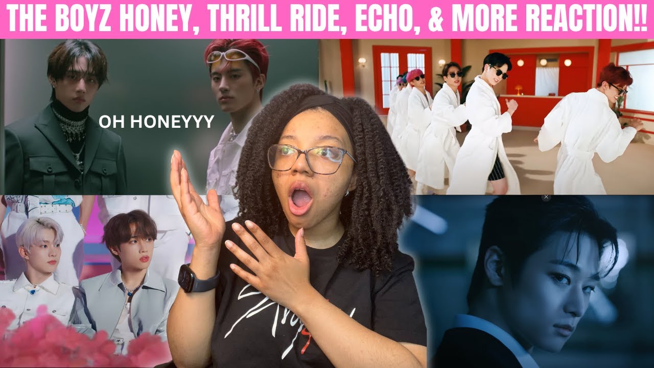 THE BOYZ HONEY, THRILL RIDE, ECHO, WHISPER, & AIN'T SALTY REACTION!! HONEY IS WILD!!