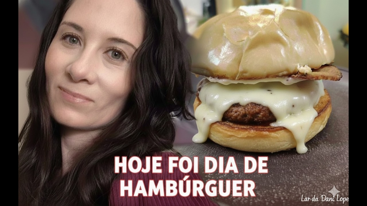 ✨Uma Noite Simples, Hambúrguer Caseiro e Momentos que Aquecem o Coração 🍔❤️
