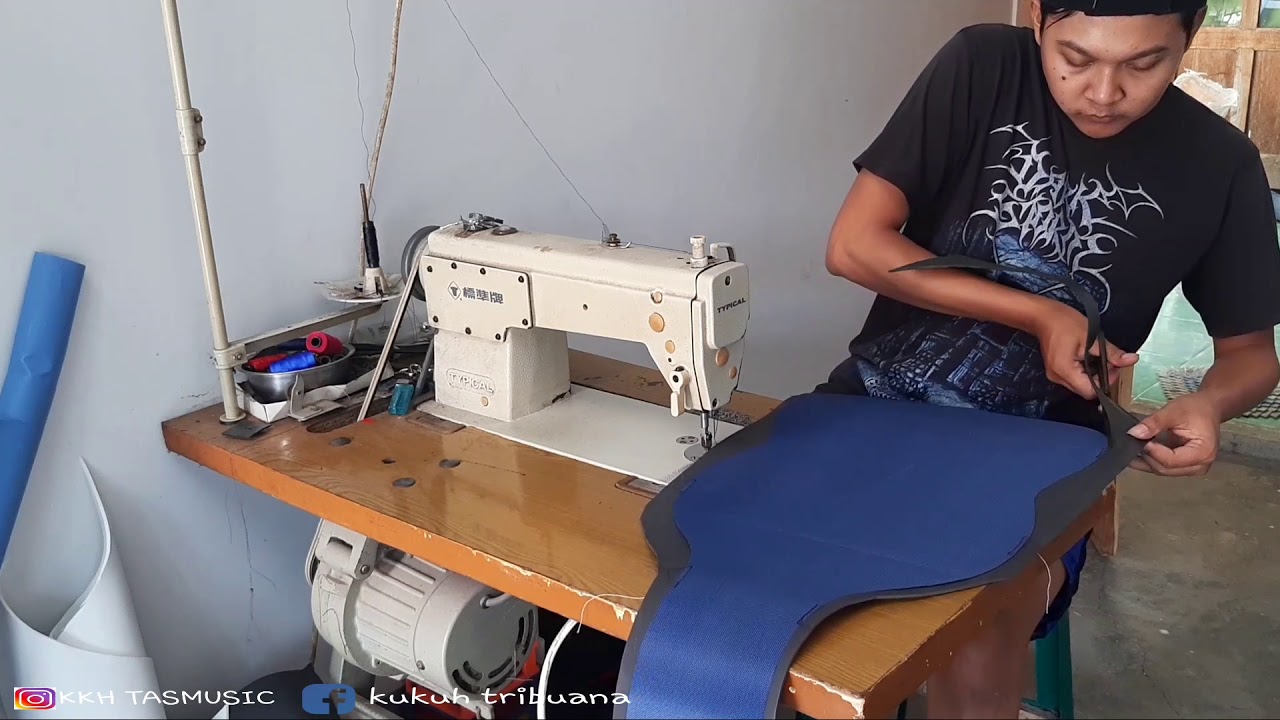 PEMBUATAN TAS GITAR PART5