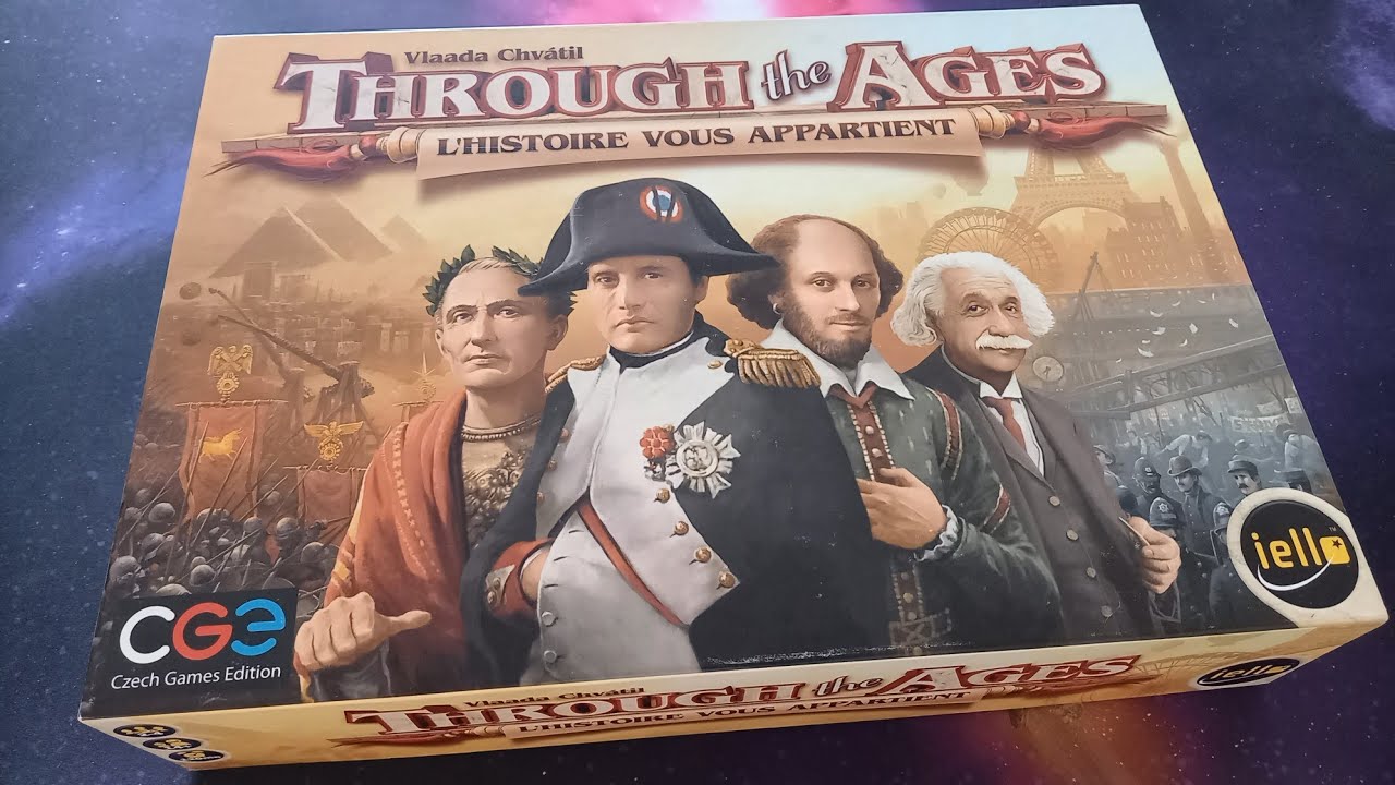 Through the Ages un jeu de civilisation : Contenu, Gameplay et Avis