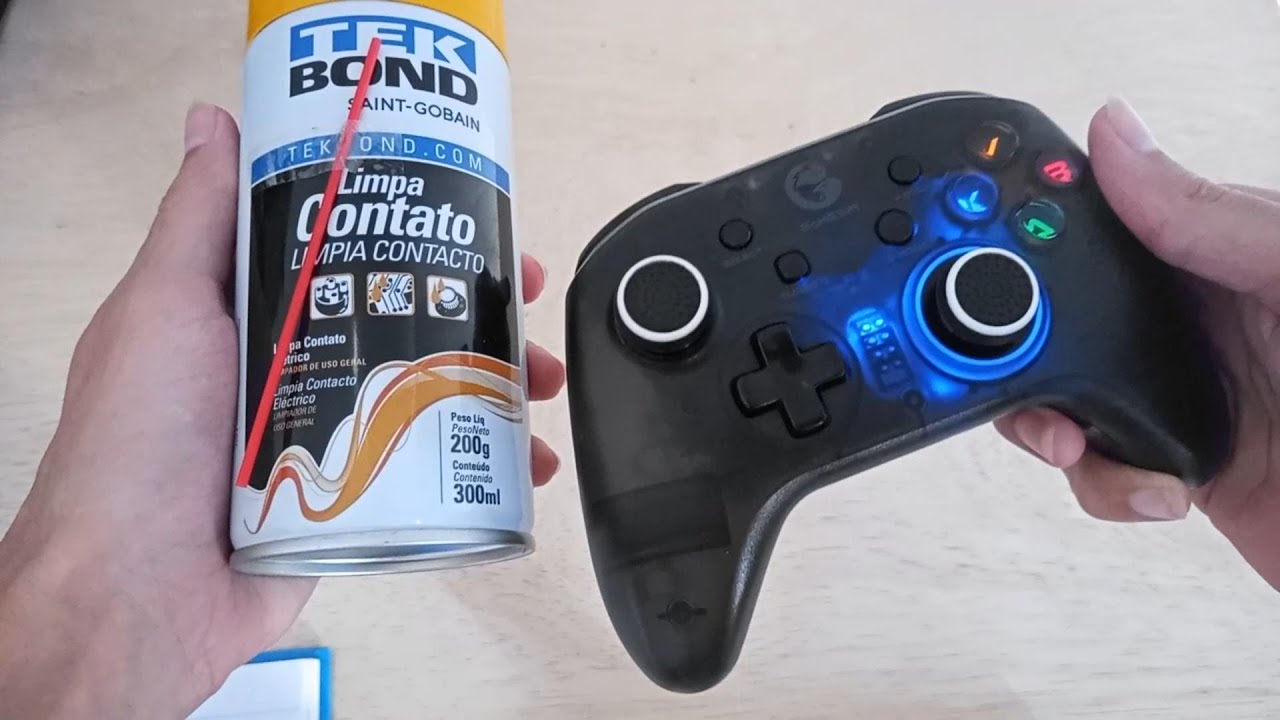 Consertando o problema no analógico do GameSir T4 Pro (suposto delay)