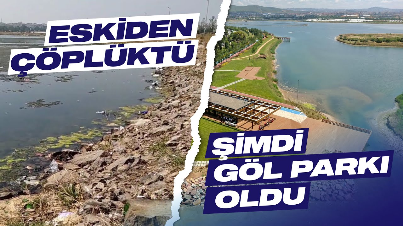 TUZLA KAMİL ABDUŞ GÖLÜ PARKI ÇOK GÜZEL OLDU