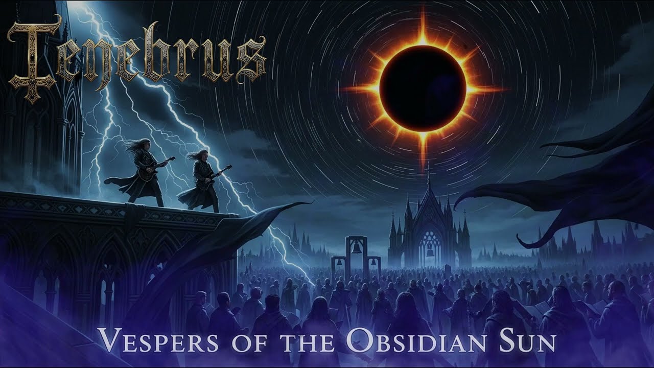 Tenebrus - Vespers of the Obsidian Sun | Occult Rock, Arena Rock, Heavy Metal 80s, Symphonic Rock