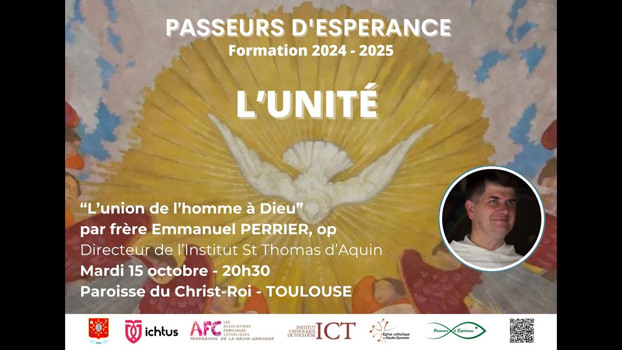 L’union de l’homme à Dieu  par frère Emmanuel Perrier, op