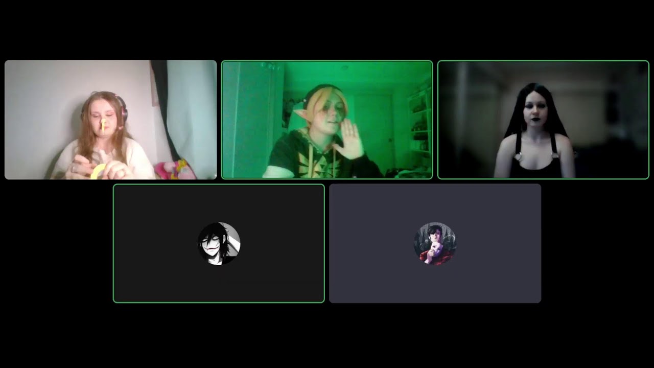 Come and say hi! | Creepypasta Cosplay Stream