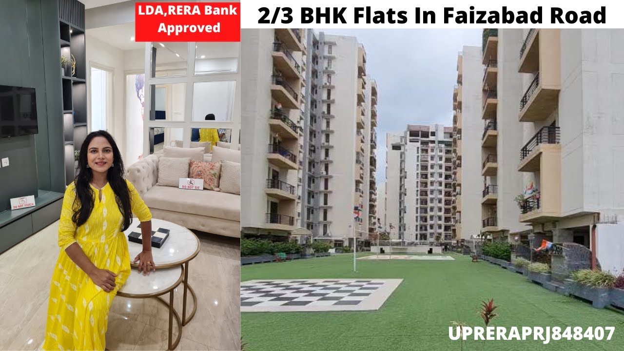 2 & 3 Bhk Flats at Faizabad Road Lucknow | Omega Windsor Green | Flat For sale | @SimplyShilpi