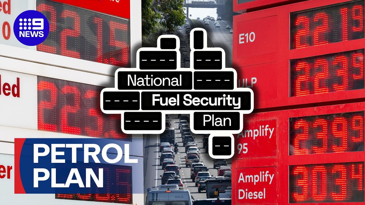 New government campaign urging Aussies to save fuel | 9 News Australia