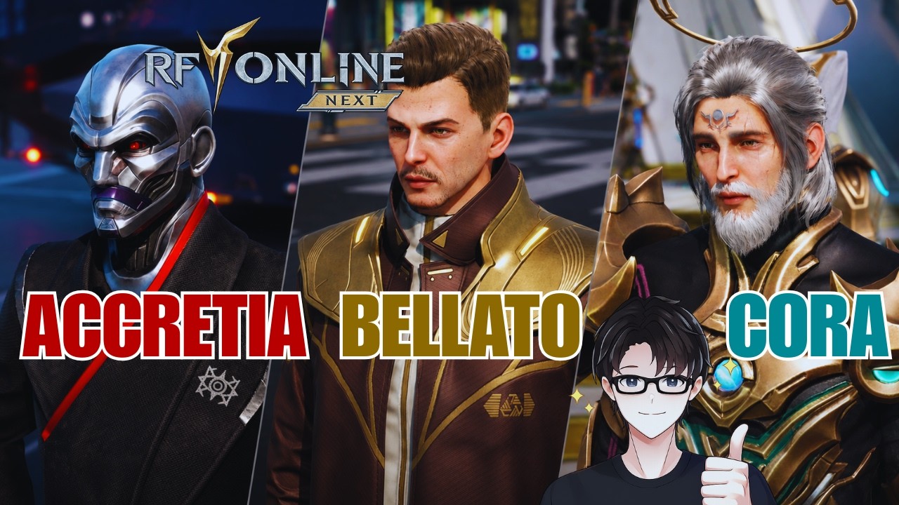 RF Online Next: 3-Nation Guide | How Bellato, Cora & Accretia Work?