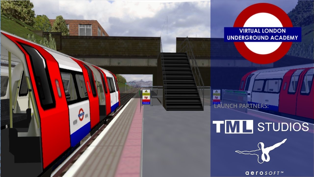 OpenBve Virtual London Underground Academy Launch Run