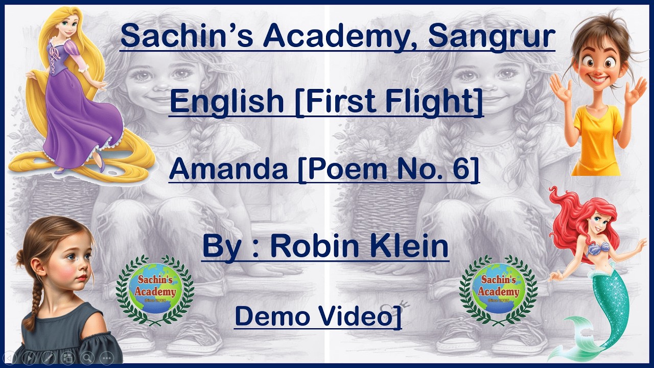 Poem No. 6 [Amanda!] [Poet : Robin Klein]