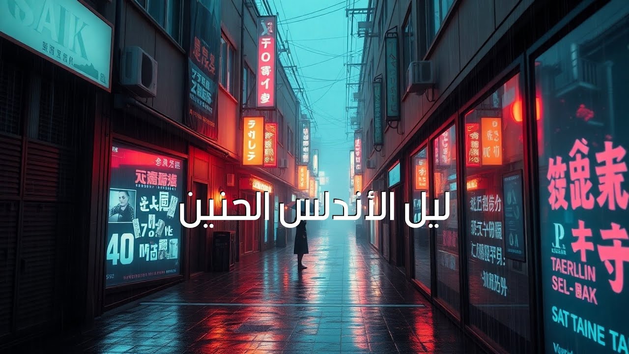 ليل الأندلس الحنين: رحلةٌ إلى أعماق الروح 💔 دعونا نغوص سوياً في هذا اللحن العذب الذي سيأخذكم إلى عال