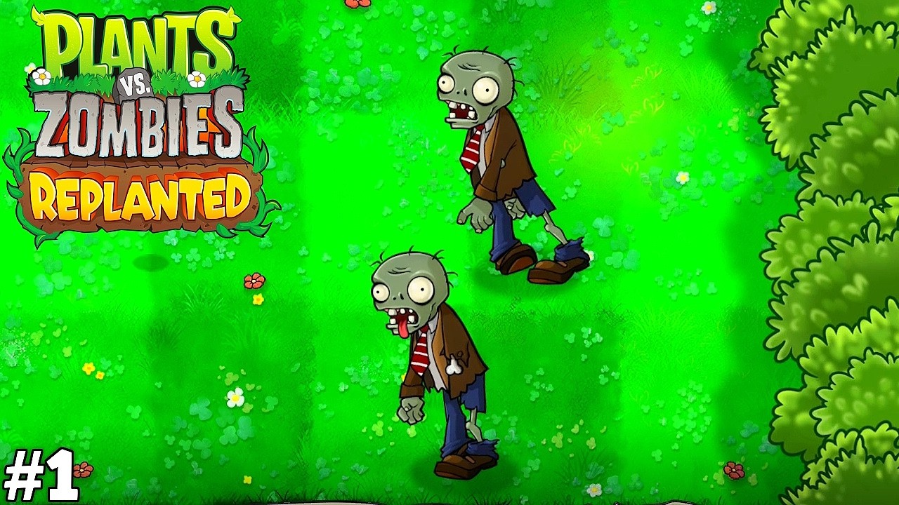 Plants Vs Zombies Replanted Gameplay (PS5 Pro) Part 1 - The Zombies Are Coming