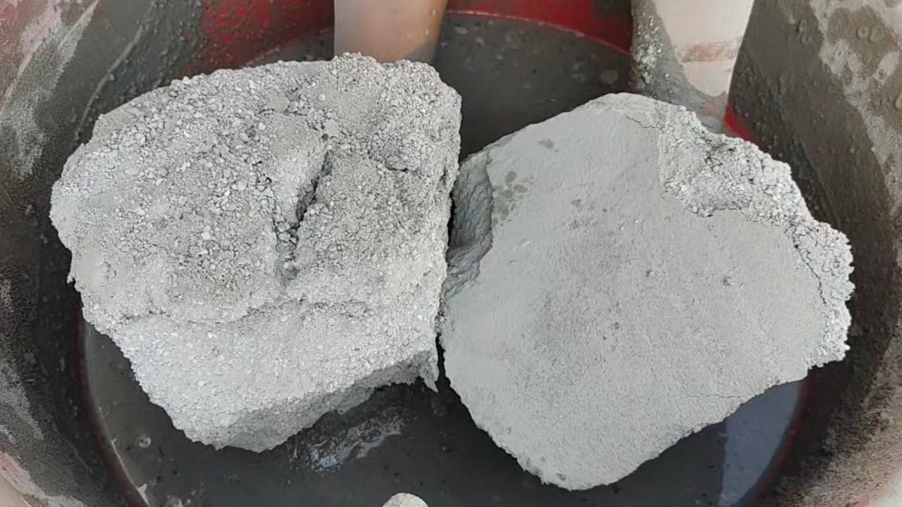 ||ASMR || Huge chunks || white concrete chunks crumbling in lots of water || ASASMR  ||  SLEEPAID ||